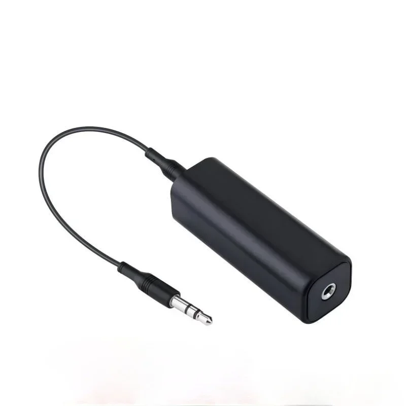 Speaker Line 3.5mm Aux Audio Noise Filter Ground Loop Noise Isolator Eliminate for Car Stereo Audio System Home Stereo