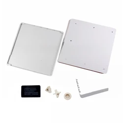 Replacement Housing Shell for PS4 Slim Console Shell Case CUH 2000 Front Cover Back Case White