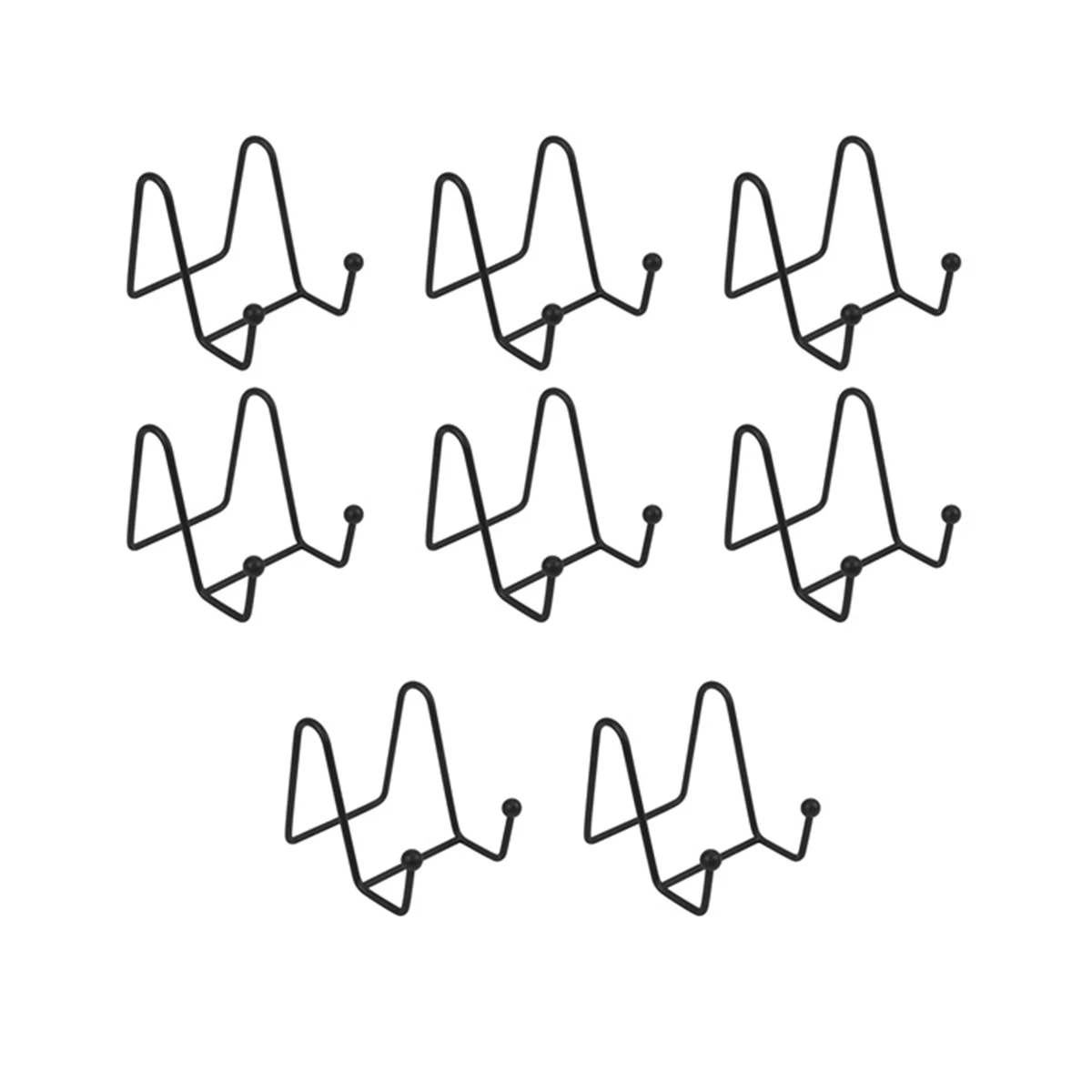 

8Pcs Holders, Easel Plate Holder Metal Wire Holders for Pictures