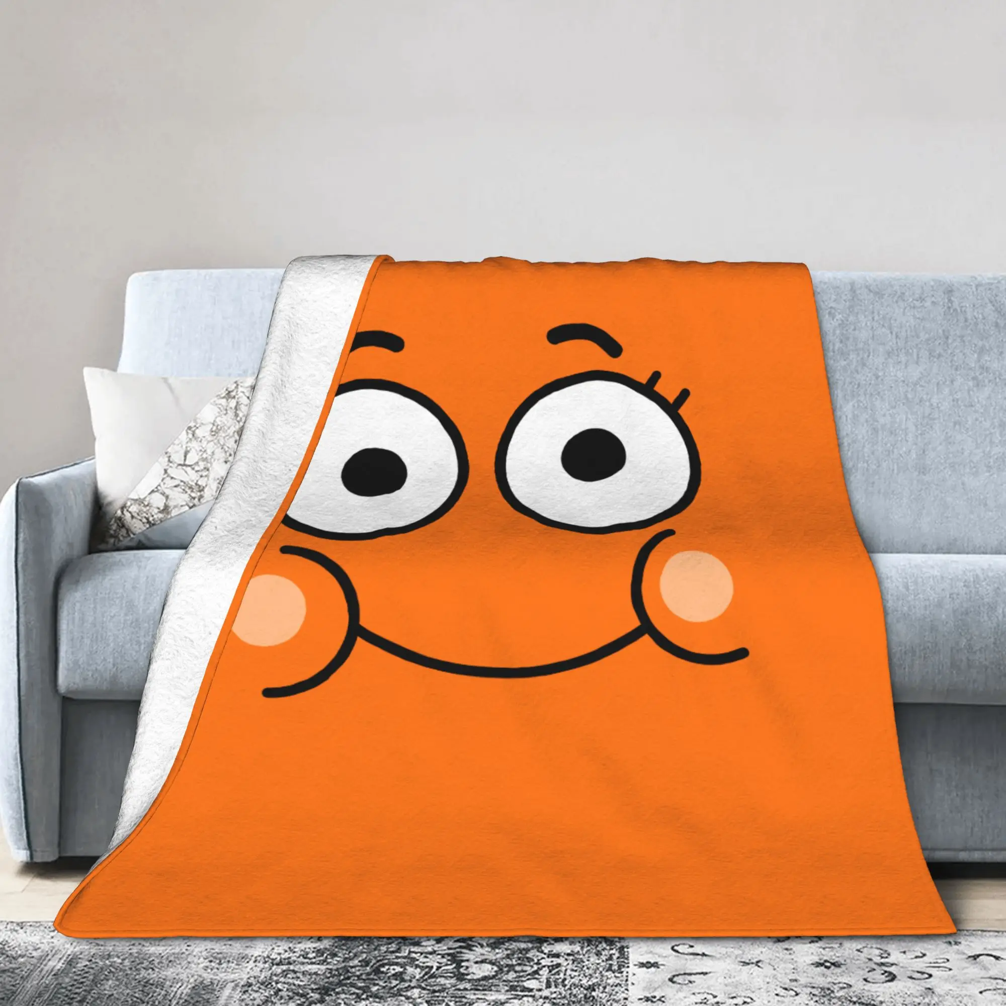 Gumballs Darwins Face Blankets Fuzzy Novelty Warm Throw Blankets for Coverlet Spring/Autumn,