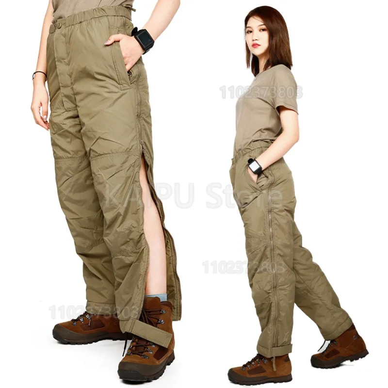

PCS thermal pants camouflage pants inner tank waterproof and cold-proof cover pants P cotton filled outdoor cycling fishing L7