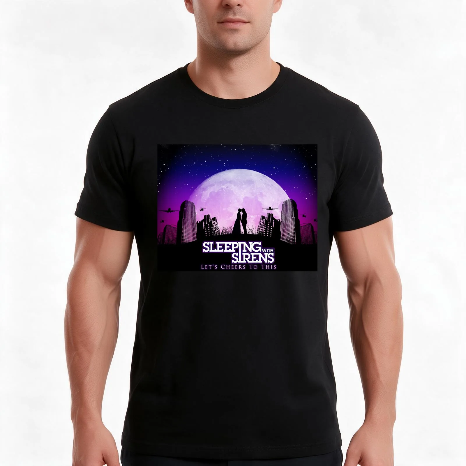 Funny Gifts For Sleeping With Night Sirens Gift For Christmas T-Shirt Summer Casual Cotton Tee Oversized Streetwear Tops