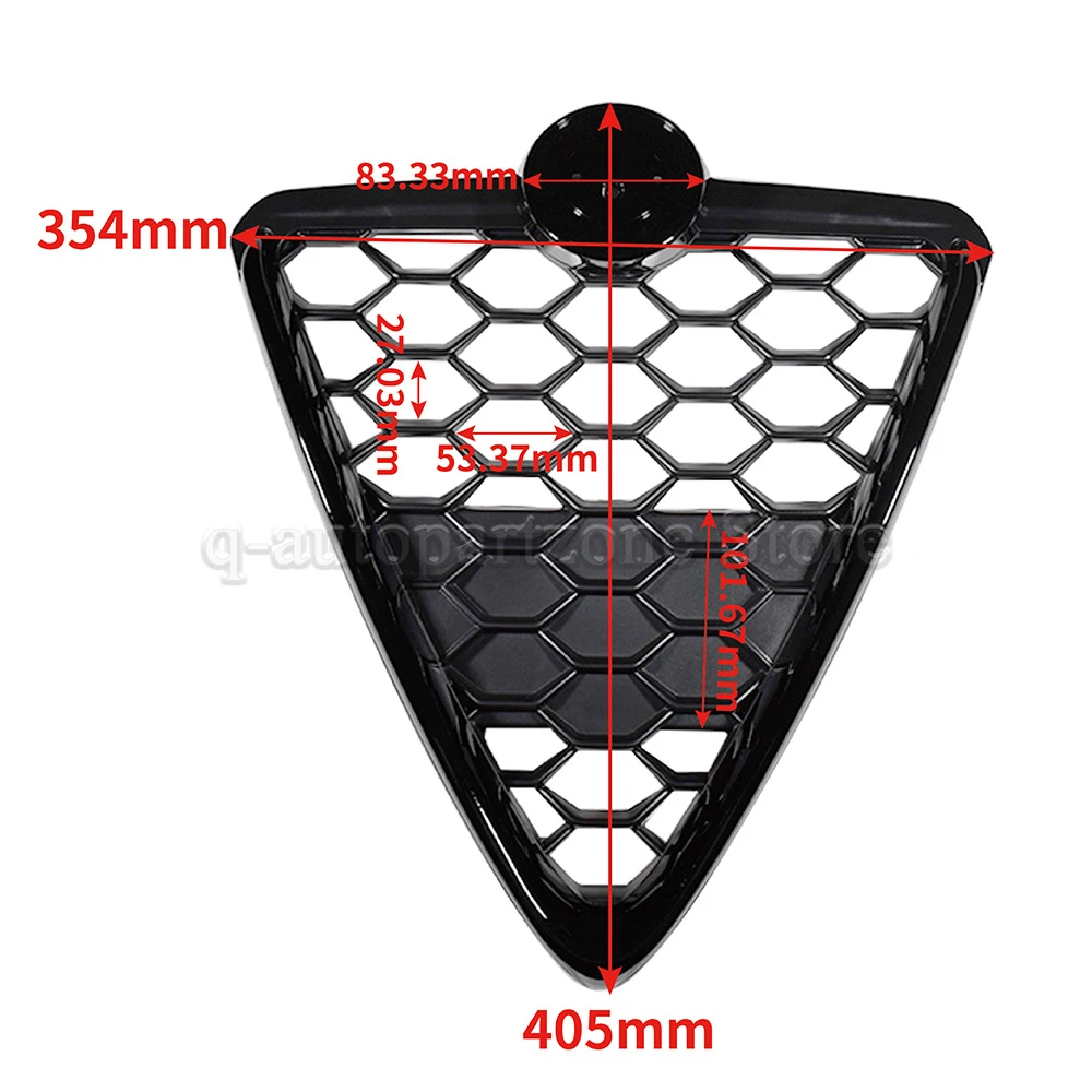 Voorbumper Grille Voor Alfa Romeo Giulietta 2010 2016 Schild Honingraat Mesh Grill Race Luchtinlaat Radiator Grill 156112051