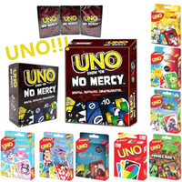 7 styles UNO FLIP! Pokemon Board Game Anime Cartoon Pikachu Playing Cards Christmas Card Table Game for Kids Birthday Gift Toy