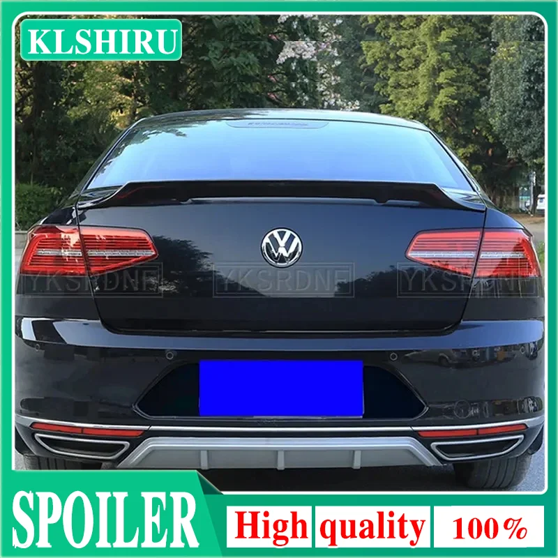 Per Magotan Passat B7 B8 2012-2018 di alta qualità in plastica ABS Spoiler sul tetto posteriore ala tronco Lip Boot Cover Car Styling