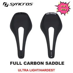 SYNCROS Ultra Light Full carbon fiber bicycle saddle,Road/MTB bike  saddle Lightweight carbon saddles,Bike Accessorie