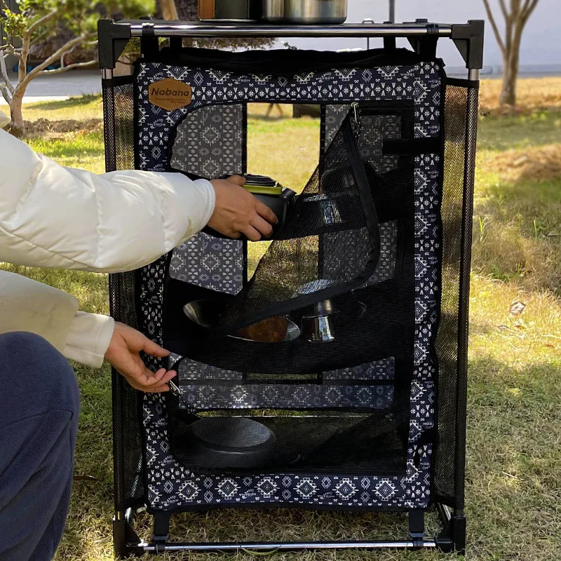 NOBANA Outdoor Camping Locker: The Ultimate Portable Kitchen Cabinet? thumbnail