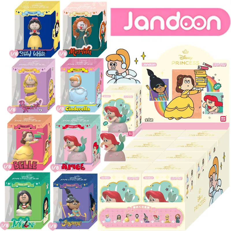 JANDOOM, muñecas de acción de las princesas de Disney: Moli, Blancanieves, Cenicienta, Jazmín, Bella, Merida, Mulan y Rapunzel. Juguetes y muñecas, regalos de cumpleaños.
