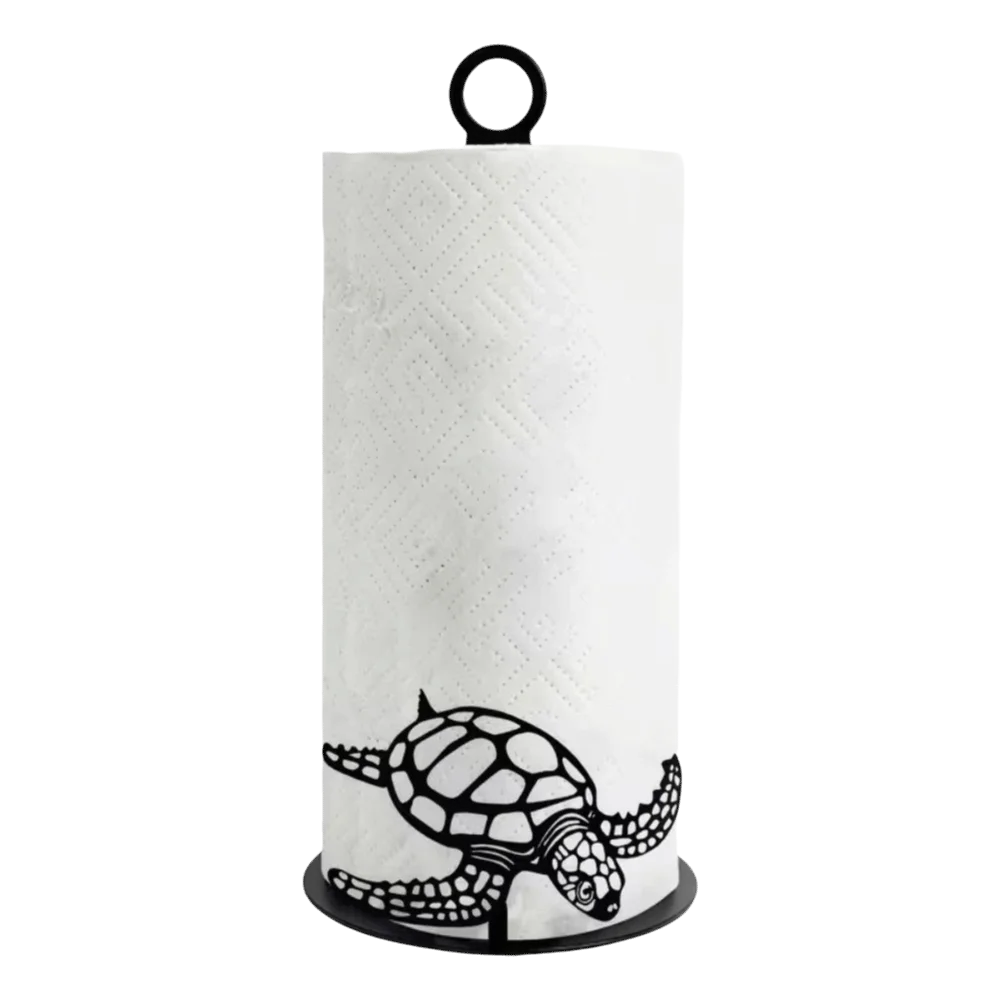 Tree Flower Christmas Tissue Holder Wooden Cat Dog Roll Paper Towel Holder Home Decor Desk Ornament Vertical Napkins Rack