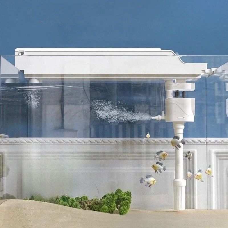 

Фильтр для аквариума, насос для очистки и циркуляции воды, внешний фильтр-бокс для аквариумов, система фильтрации для небольших аквариумов с функцией оксигенации