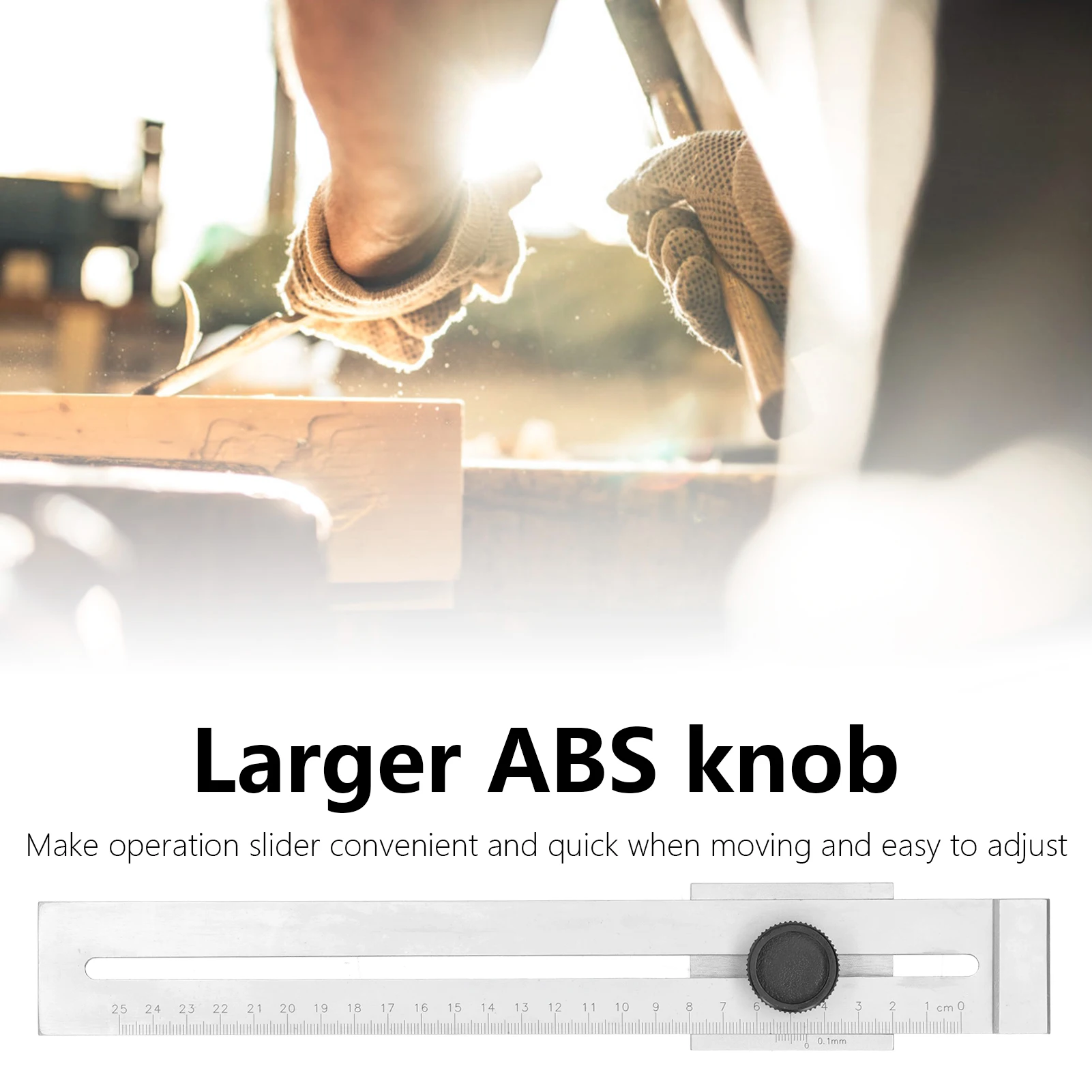 

Линейка для разметки отверстий 0‐250 мм Деревообрабатывающий писец Перекрещенный инструмент Столярный маркер Линейный калибр Линейка для разметки отверстий