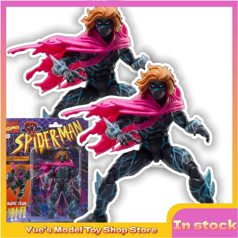 【in-stock】marvel-spider-man-hanging-card-kane-6-inch-action-figure-animation-model-toy-collection-gift