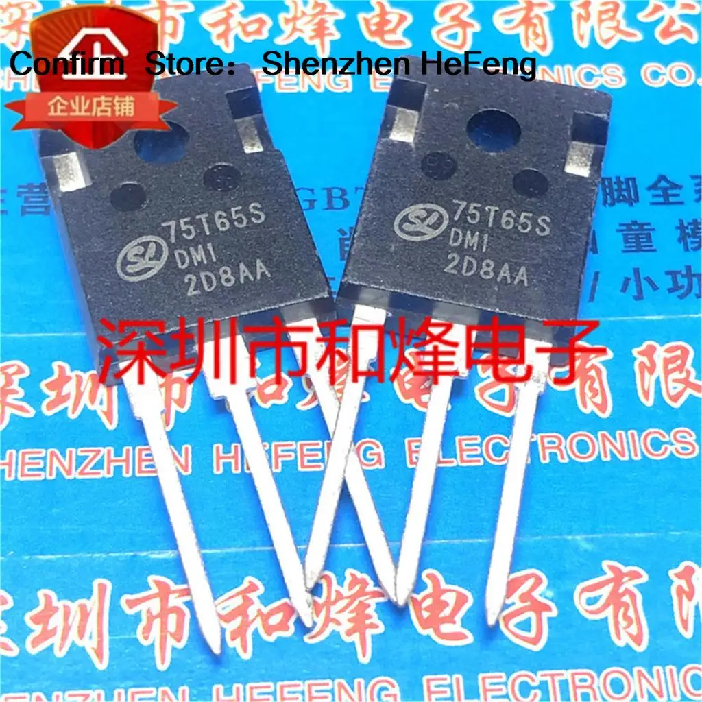 5PCS-10PCS SGT75T65SDM1P7 75T65SDM1  TO-247 75A 650V IGBT NEW AND ORIGINAL Fast Shipping Quality