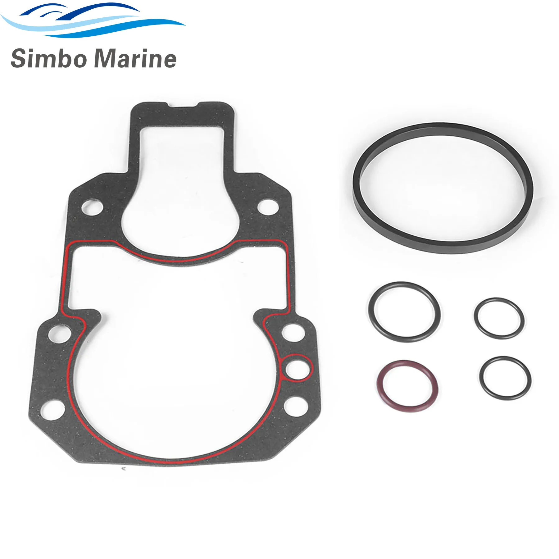 Bell Mount Gasket Set 27-94996Q2 Compatible with Mercruiser Alpha One Gen 2 R MR Outdrive Engines 27-94996A1 27-64818A3 18-2619 image 6