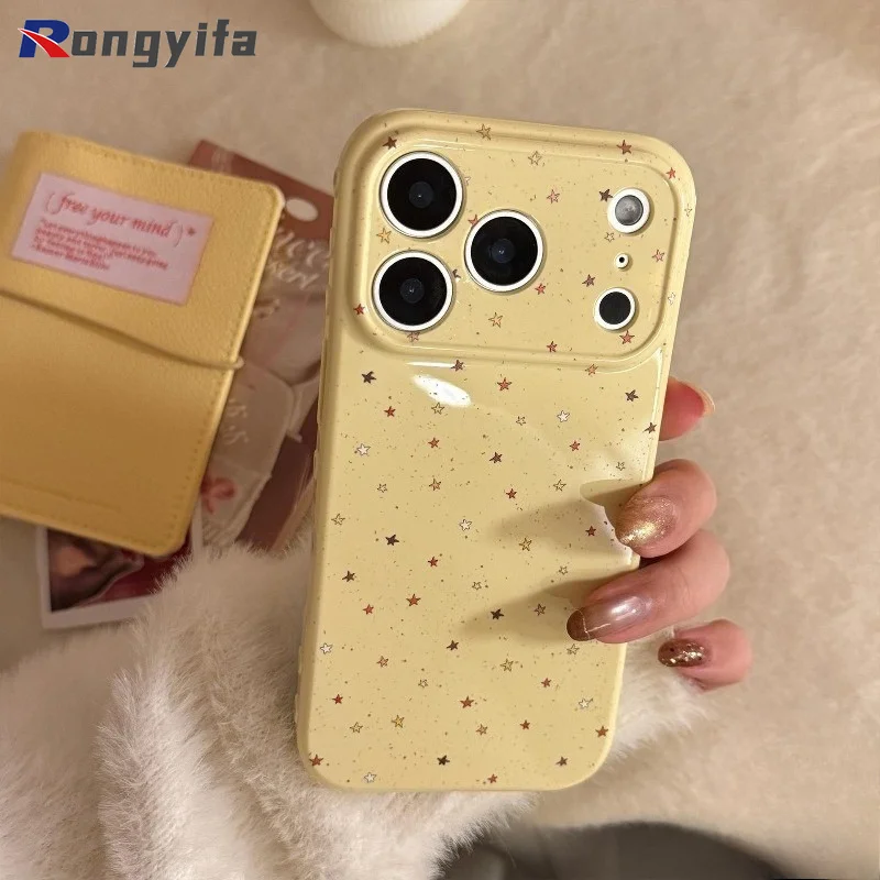 Coque de téléphone mignonne motif étoile pour OnePlus 15T 15 15R 13T 13S 13 13R 12 12R 11R, motif dessin animé chat, poisson, cœur, bordure décorative