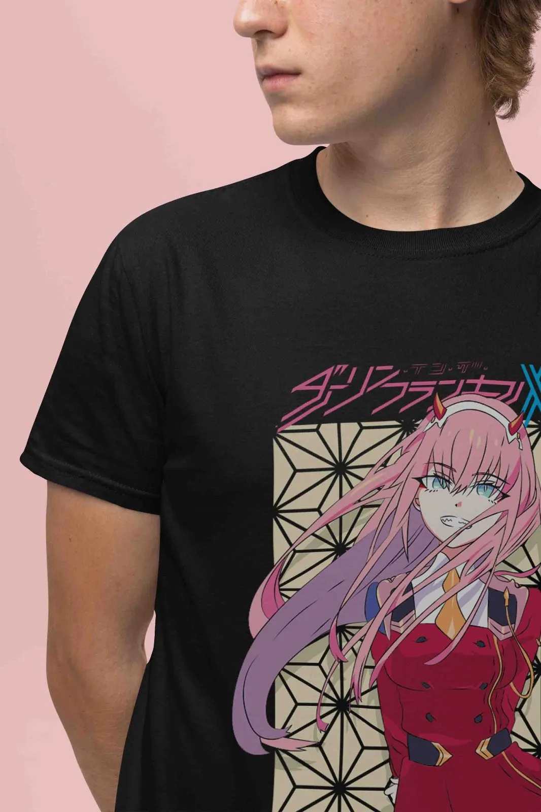 Darling In The Franxx Shirt Zero Two Tshirt Hiro T-Shirt Goro Miku Top Anime Tee