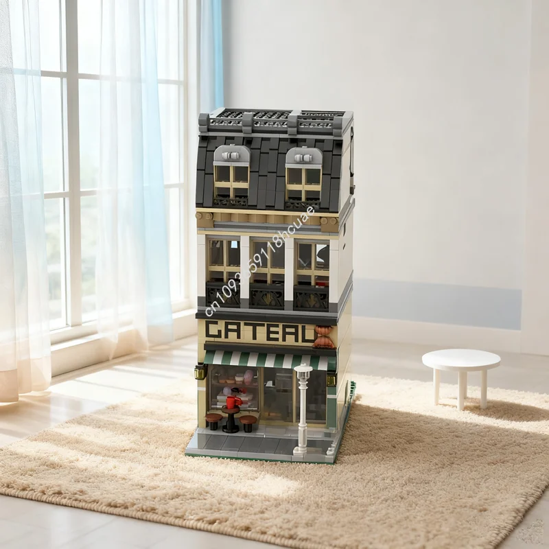 

1104pcs MOC Gateaux Modulared Model Building blocks Architecture Assemble Christmas gifts DIY idea Education Brick toys Birthday