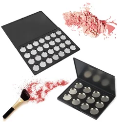 12/28 Hole Portable DIY Replaceable Empty Magnet Pan Detachable Magnetic Eyeshadow Makeup Pan Empty Blush Lipstick Container Box
