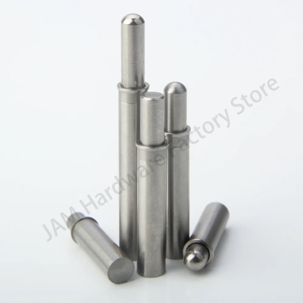 

MJ511 High Quality Small Diameter Spring Plunger Cone Flat Head Spring Positioning Post Stainless Steel Extended Spring Pin