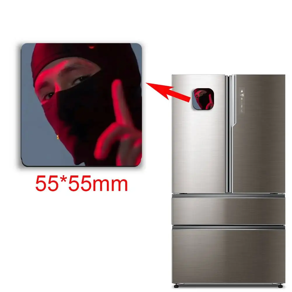 Anti Social Cool Kid Capitulo Beny Jr Magnetic Sticker Fridge Magnets No Falling Off Fit for Refrigerators All Metal Surfaces