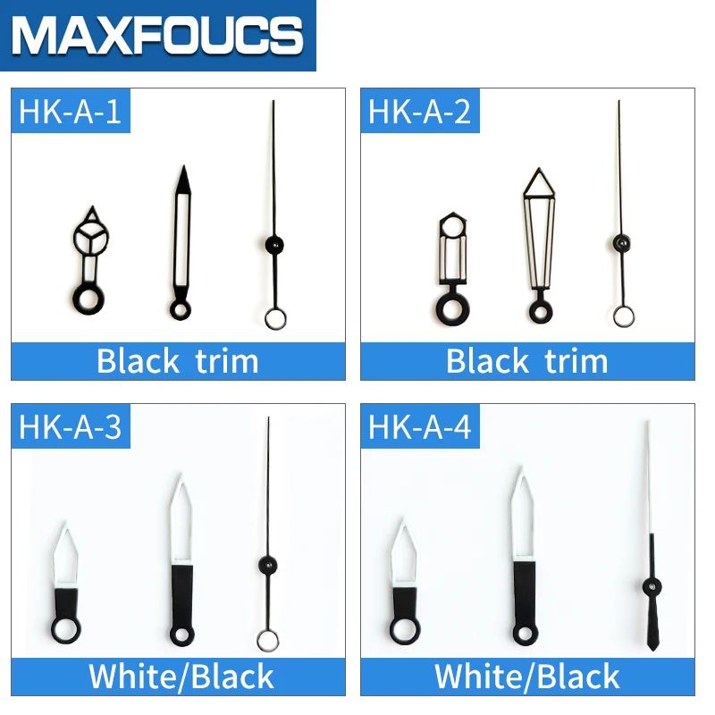 Hollow watch hands Without luminous For Seiko 5 SRPD Snzf17 Series Fits Movements 7s26 6309 NE15 Parts