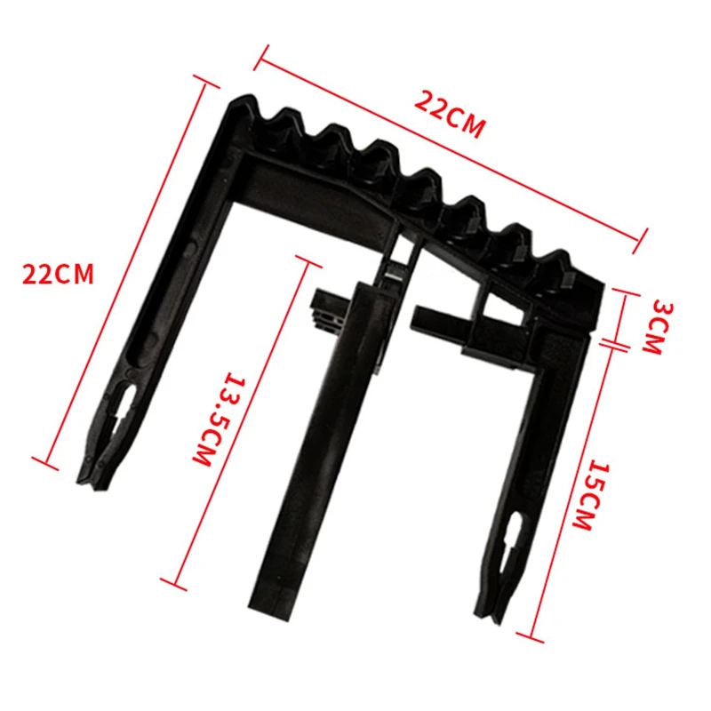 Golf Club Organizers Shafts Holder, Golf 9 Iron Club Holders Divider, ABS Shafts Holder Stacker