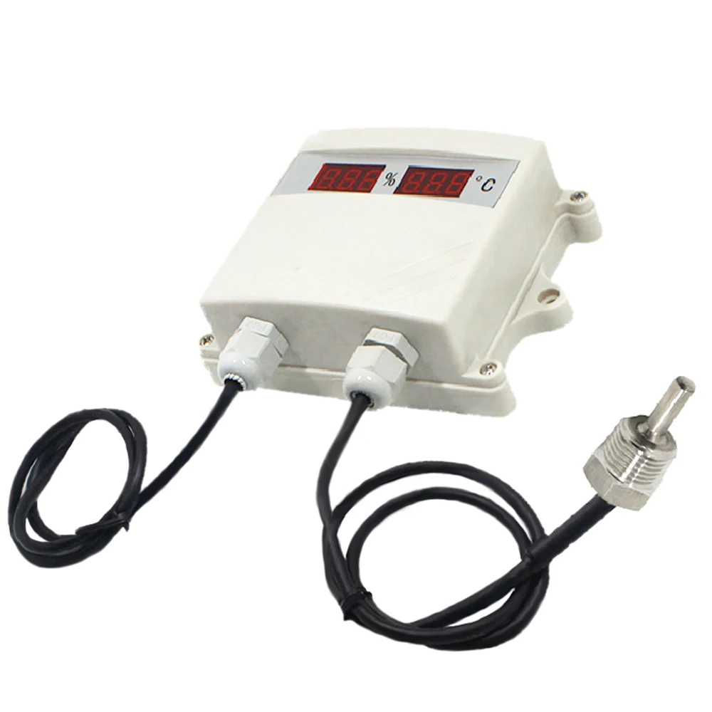 0-10V 0-5V Output Analog 1/2 Inch 4-20ma Temperature Sensor for Farm