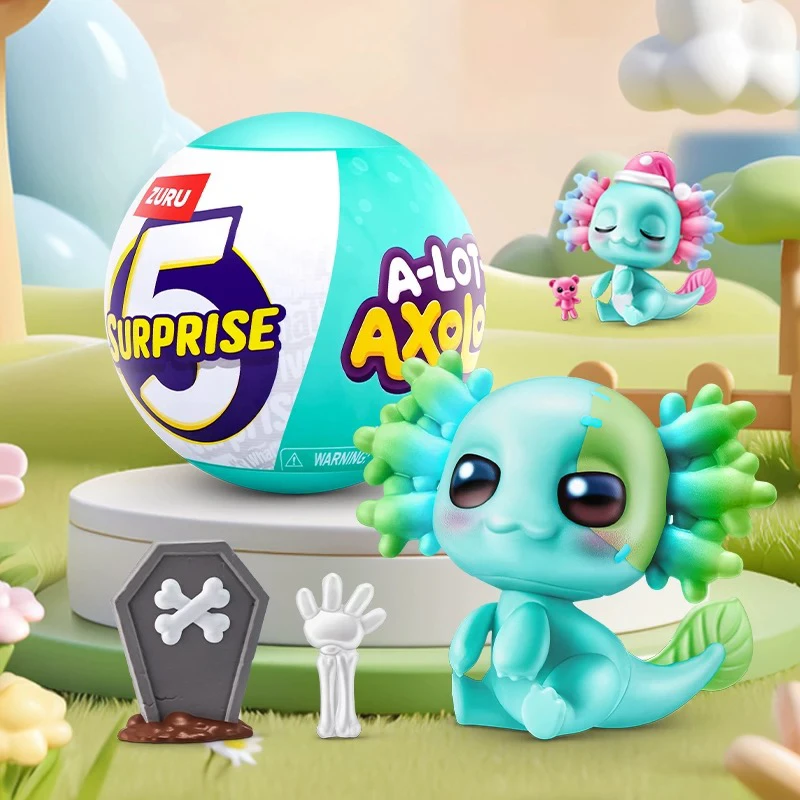 

Zuru Mini Brands Surprise Ball Salamander Baby Series Cute Doll Blind Box Toys Mini Figure Mystery Model Collection Kids Gifts