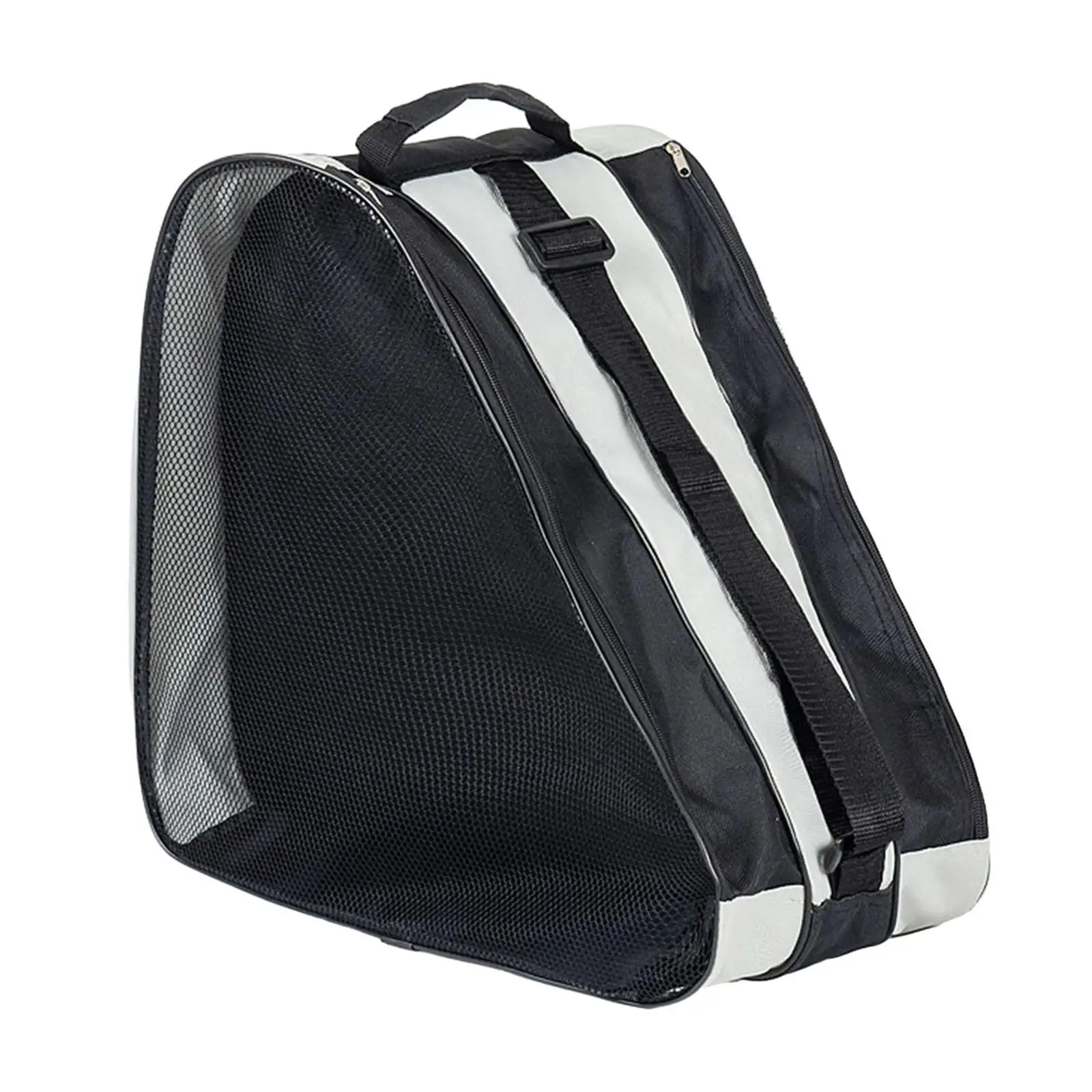 Bolsa de tela Oxford para patinar sobre ruedas, bolso de mano con bolsillos de malla, estuche de transporte, bolsa de patinaje en línea para hombres, niñas, adultos, mujeres y niños