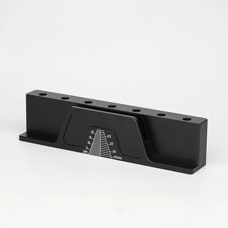 Edge Trimming Machine Tool Storage Rack Aluminum Alloy Inverted Milling Cutter Wrench Organizing Woodworking Tool Display Rack