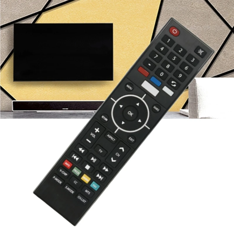 DX62 Television Remote Controller for Element TV ELSW3917BF E4SFT5017 E4STA5017 Television Accessories