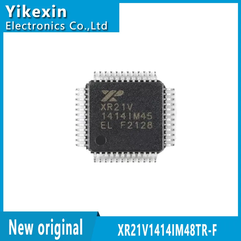 New Original XR21V1414IM48TR-F USB to Interface Chip XR21V1414IM48 TQFP48
