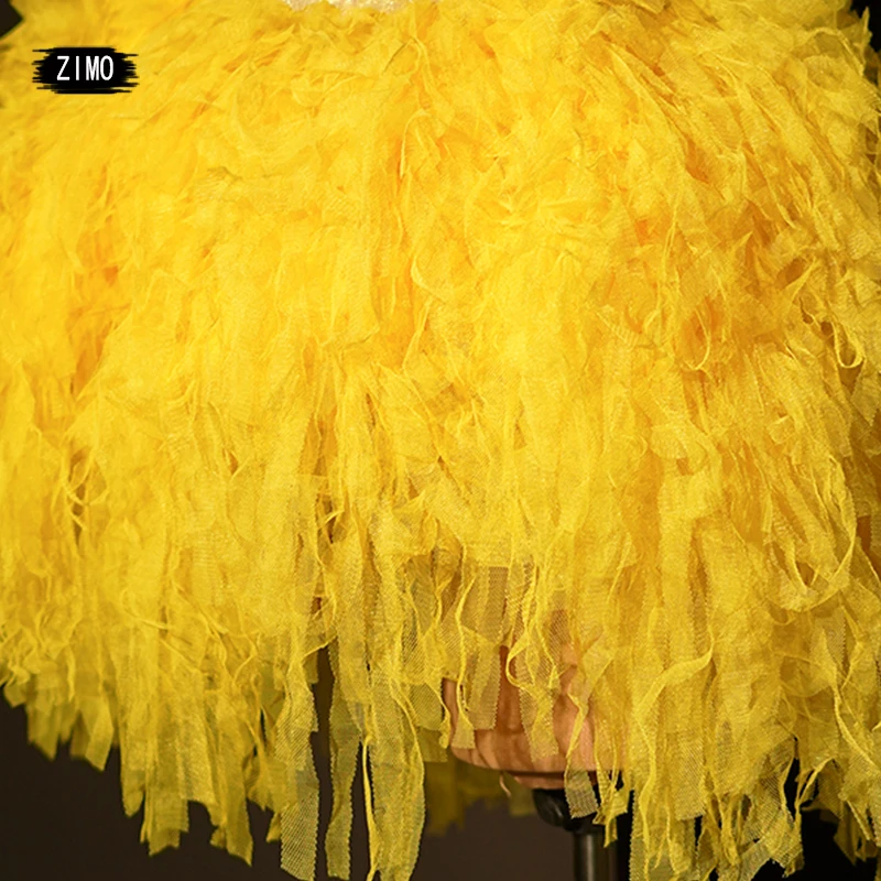 Benutzerdefiniertes sexy rückenfreies trägerloses Strass-Abendkleid, 2-teilig, für Damen, Erwachsene, Geburtstagsfeier, Bühnenaufführung, Drag Queen-Kostüm