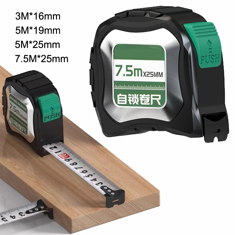 

Measure Thickened Metric Tape High Precision Steel Tape Sewing Ruler Body Height Measurement Meter Construction Measuring Tools