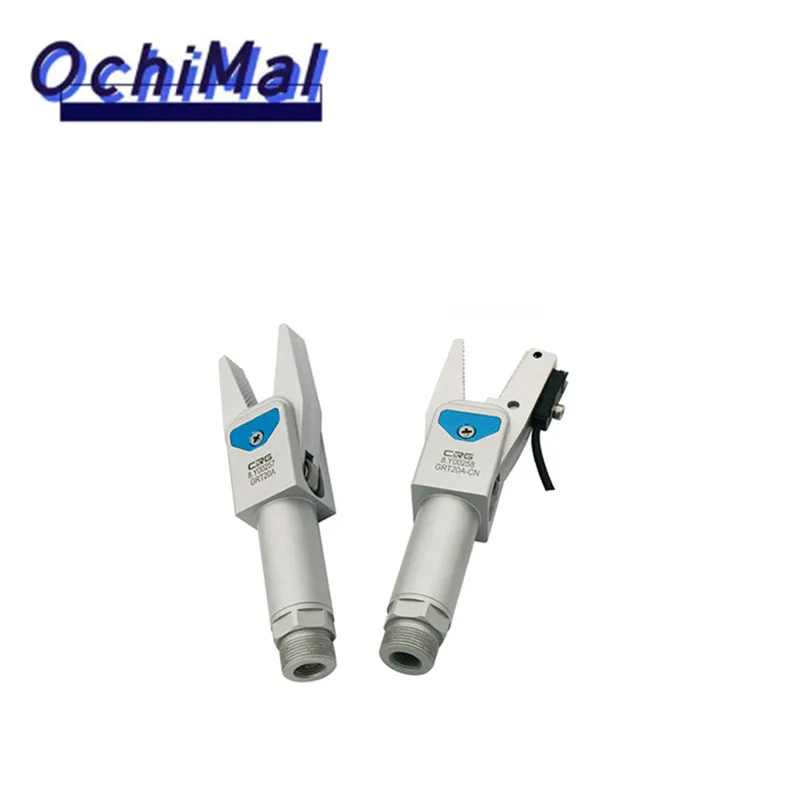 Manipulator Long Handle Nozzle Clamp Lengthened Pneumatic Grip Finger Cylinder Gripper Injection Manipulator Accessories GRT20