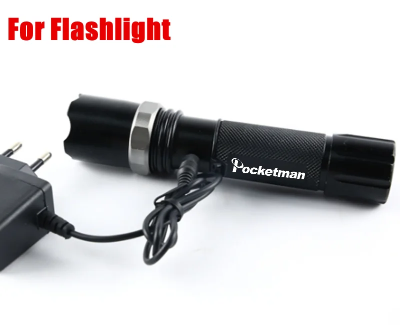 Headlamp Chager Flashlight Charger The DC Charger for LED Headlight Flashlight 18650 Battery Charger EU US Plug Free Shipping