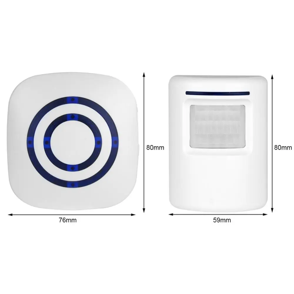 Convenient Human Body Induction Easy To Install Smart Doorbell Sensor Advanced Reliable Home Security System Efficient High-tech