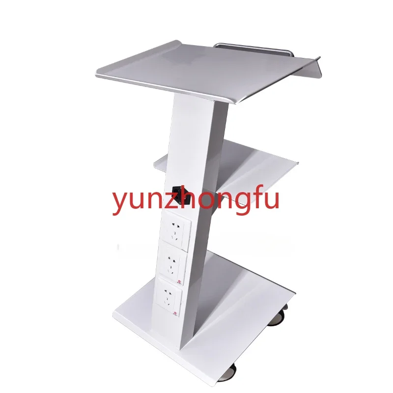 Dental Clinic with Socket Trolley  Hospital Cart Mobile Workbench   Multi-Purpose Tool  Table