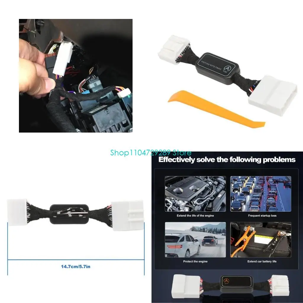 

D8KE Automatic Engine Stop Start Canceller Eliminators for LX2 2019-2024 Automotive Accessories Repla