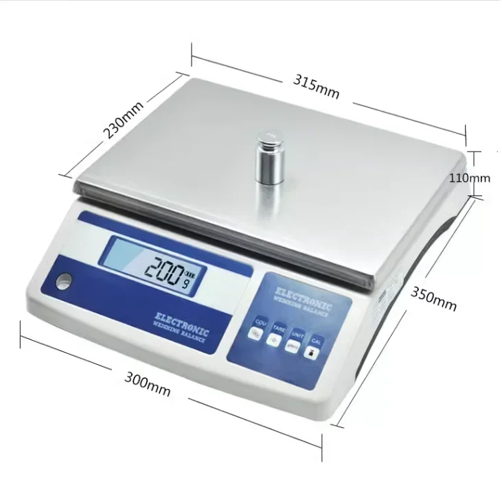 10kg Capacity  Precision Balance 1g Readability