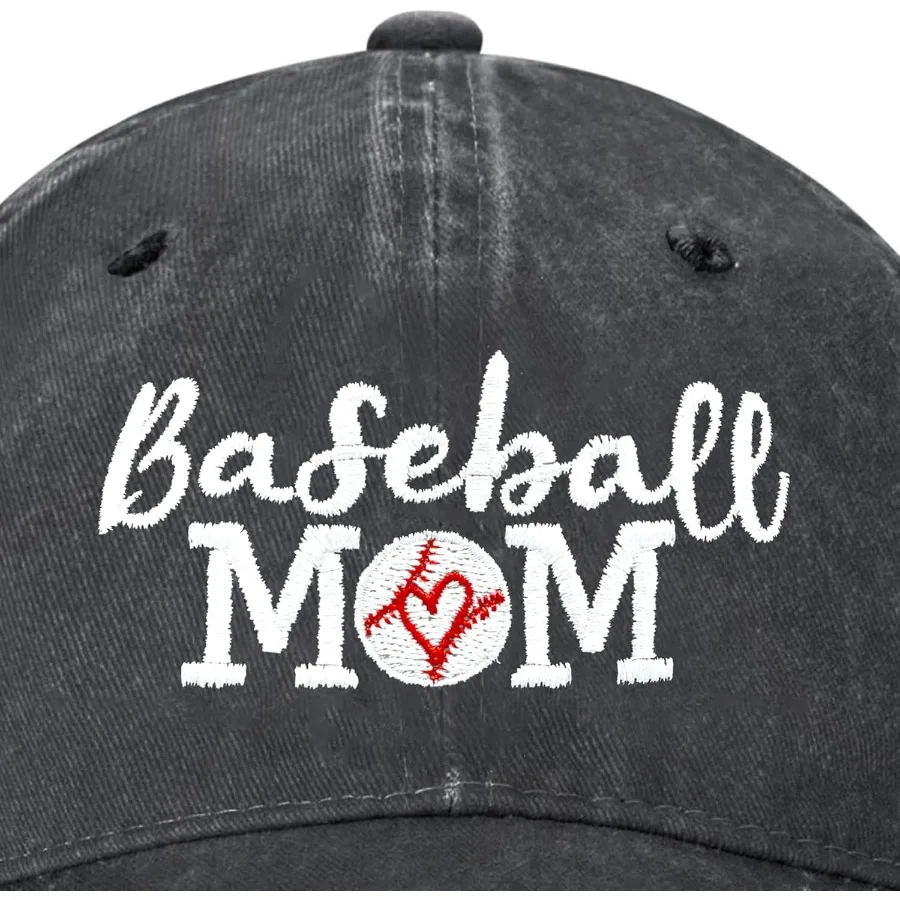 Adjustable Embroidered Washed Distressed Trucker Hat for Women and Men Perfect for Outdoor Sports Casual Wear and Everyday Use