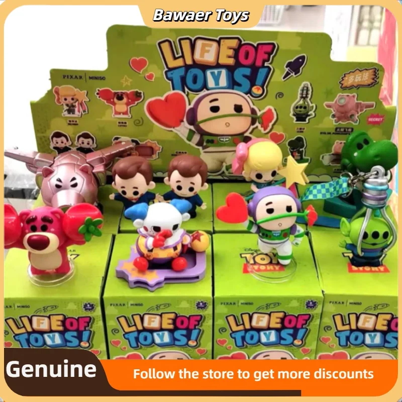 

Disney Pixar Toy Story Blind Box Collectible Figures - Buzz Lightyear Lotso Figure Model Anime Series Fans Decoration Gift