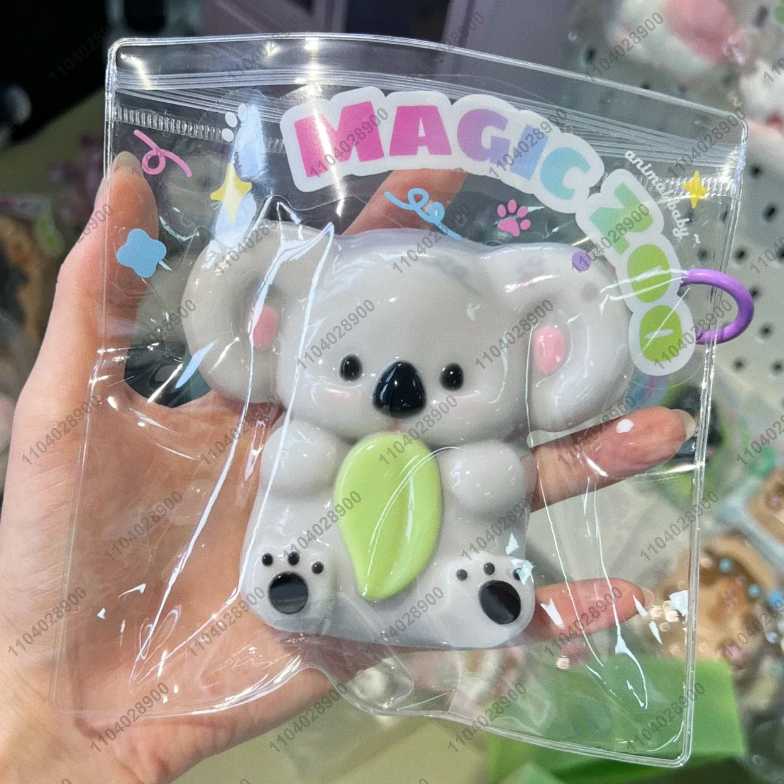 Koala taba mole artesanal silicone em pó coala bonito animal squeeze brinquedo mochi aliviar o estresse mão relaxar presente brinquedo