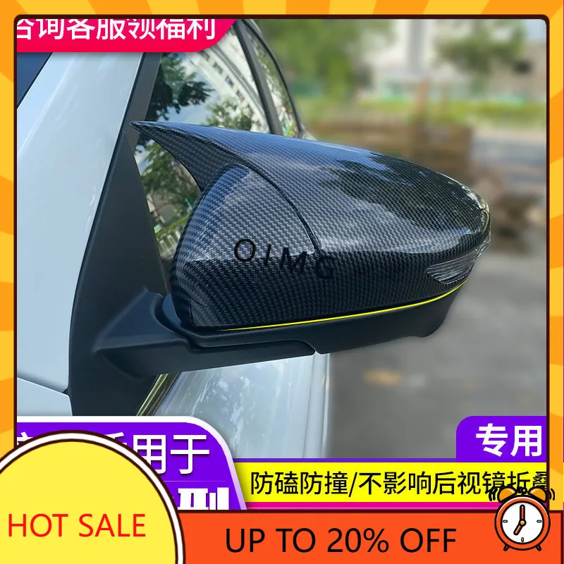 OIMG For Geely Binrui COOL Boyue Emgrand GL GS Xingrui Bull Horn Side Mirror Cover Exterior Accessories Custom Fit