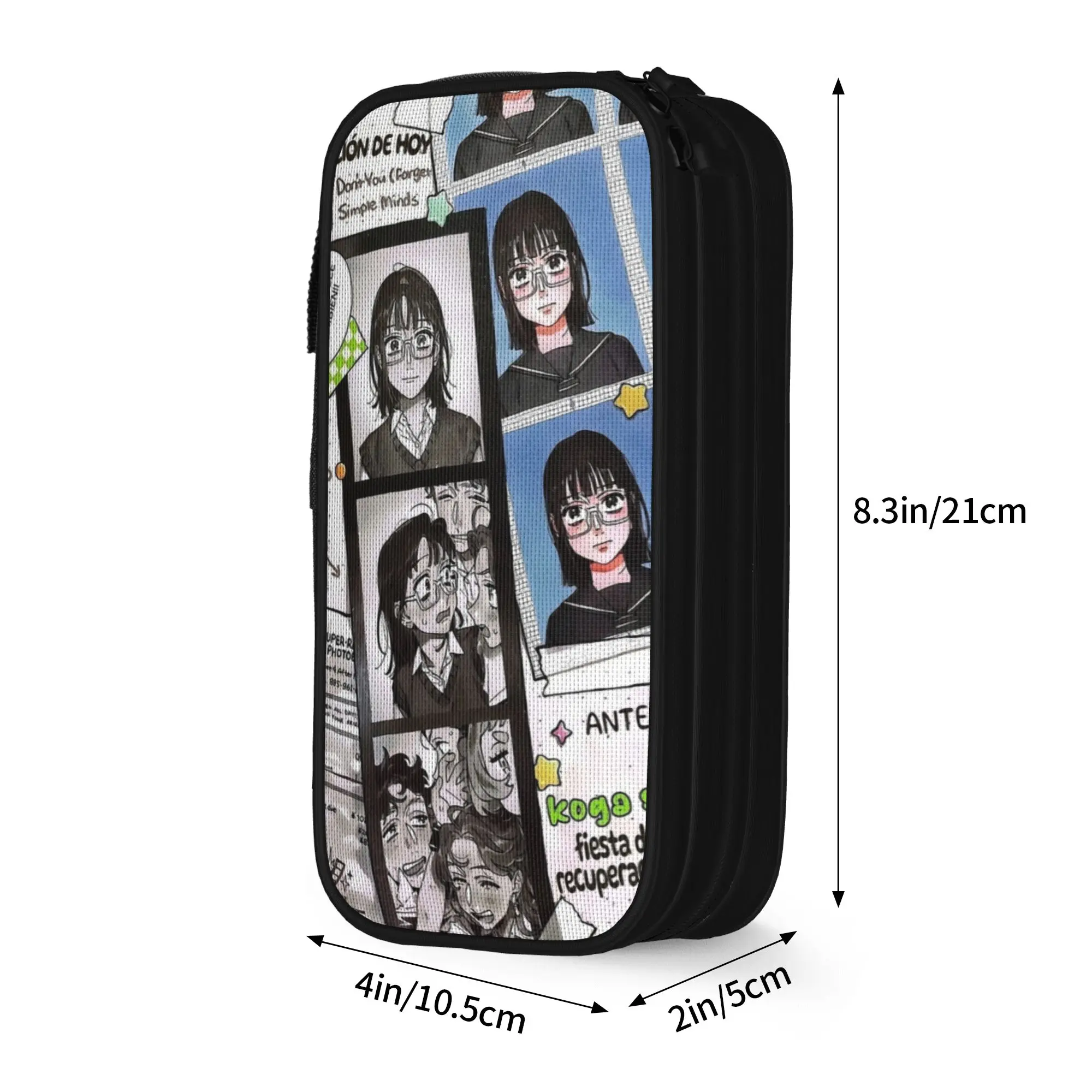 Fashion The Guy She Was Interested in Wasn't a Guy At All Pencil Cases Pencil Box Pen for Student Big Capacity Bag Stationery