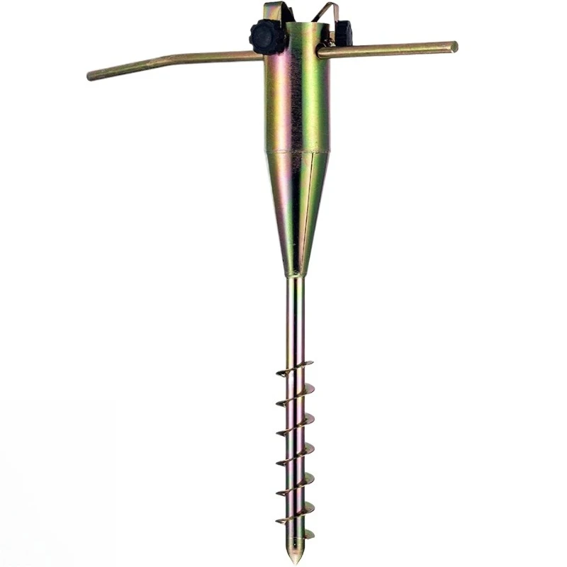 FOR Metal Sun Umbrella Pole Frame Beach Garden Parasol Sand Flagpole Bracket Grass Anchor Ground Pointed Base