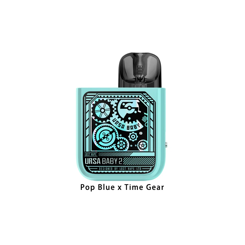 الأصلي فقدت Vape Ursa الطفل 2 جراب عدة ، الجانب ملء ، السجائر الإلكترونية ، السيارات رسم المرذاذ ، 900mAh البطارية ، 2.5 مللي