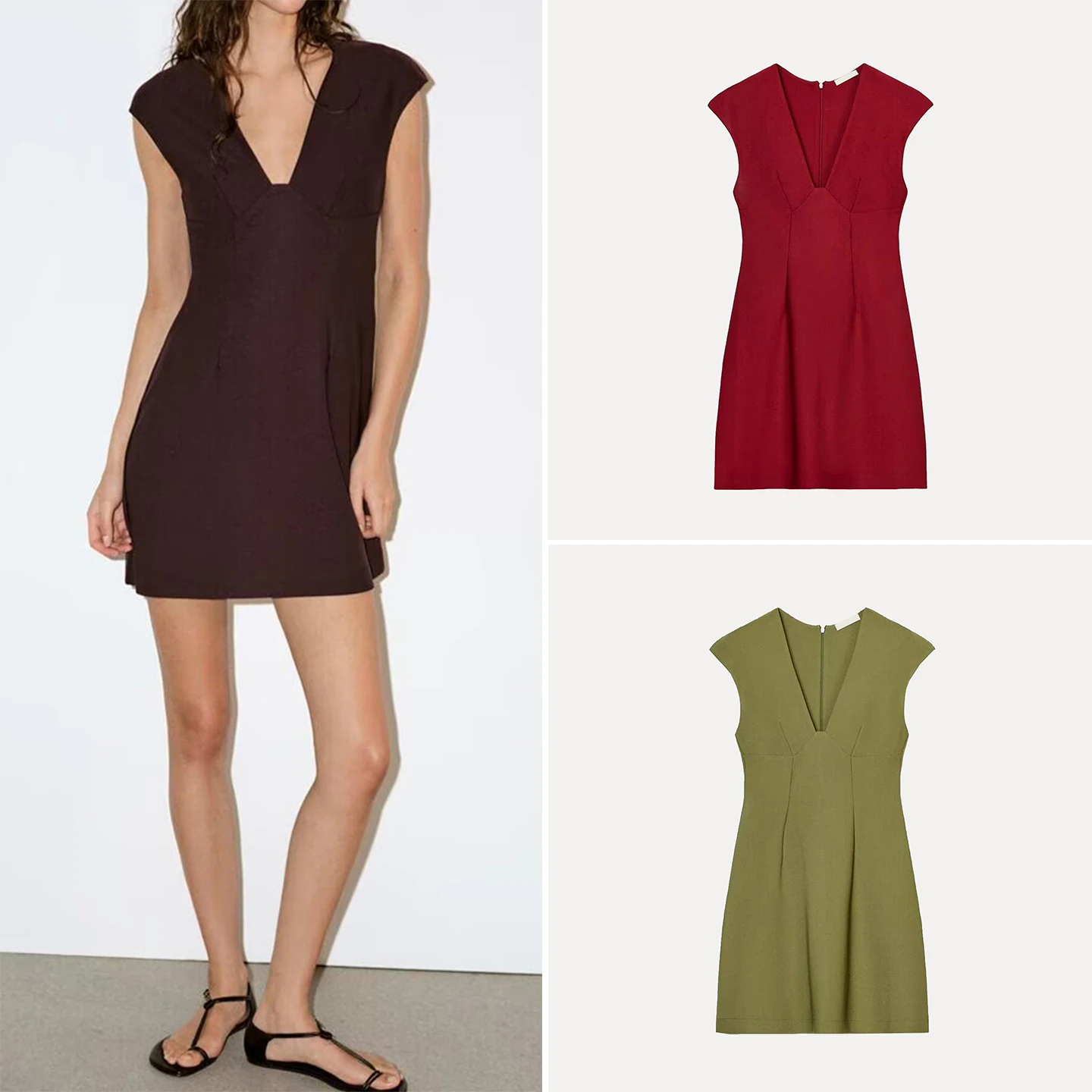 Faionable V-Ne Colo…