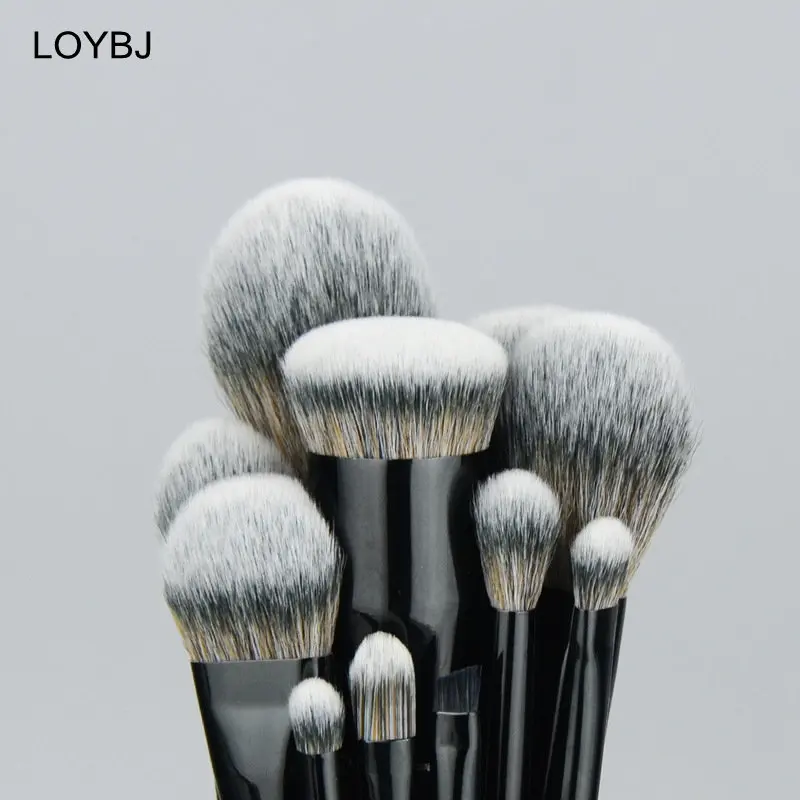 LOYBJ Pro Big Foundation Makeup Brush Cream Shadow Contour Brush Blush Powder Synthetic Professional Face Foundation Makeup Tool