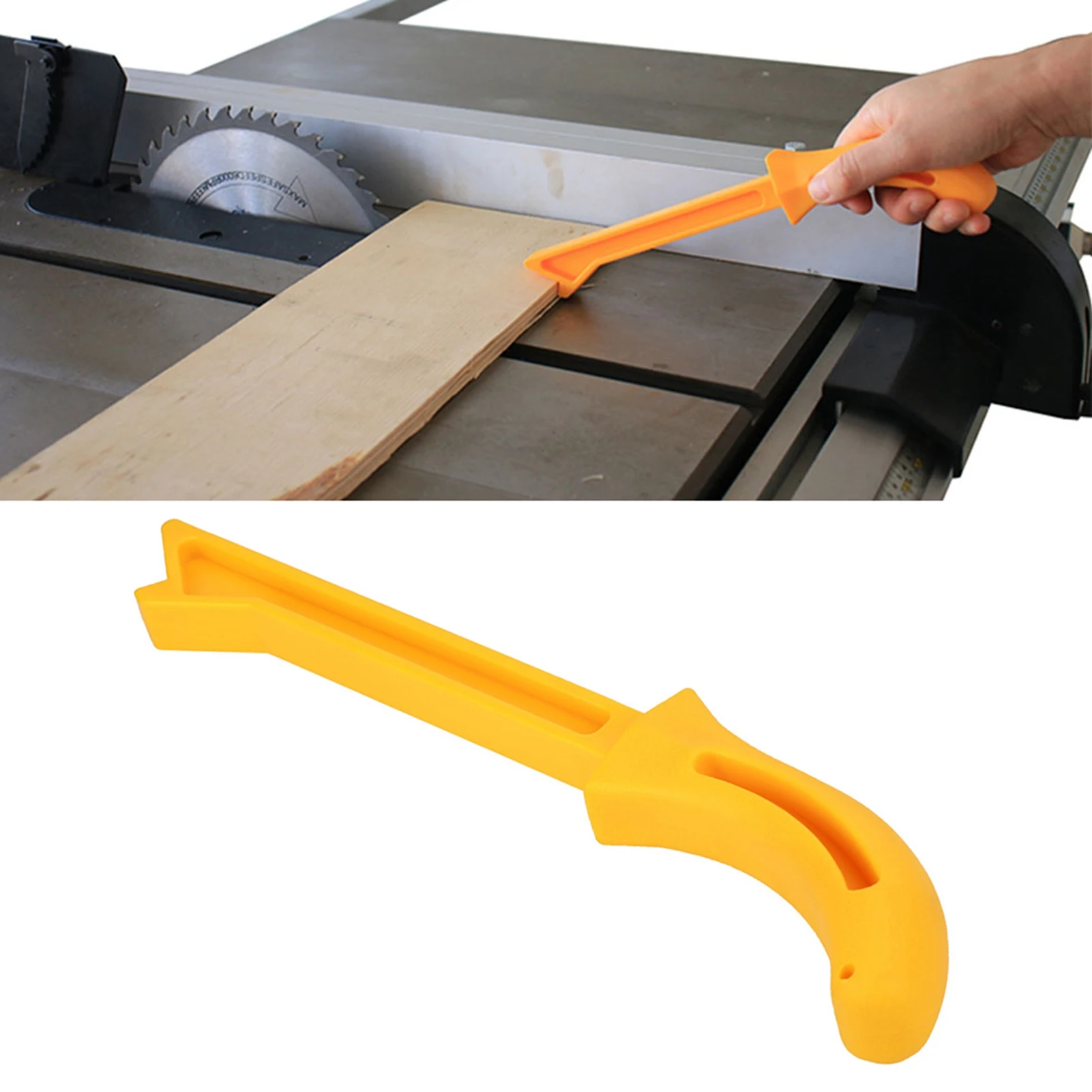 

Safety Push Stick Saw Blade Push Stick Push Stick Safety Yellow Wood Saw Push Stick for Carpentry Table Working Blade Router